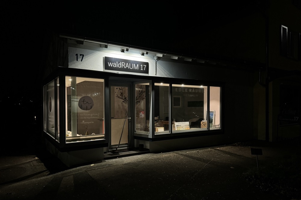 Aussenaufnahme Showroom waldRAUM17